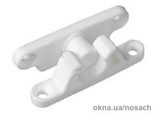 Защелка для профиля 17х25, цвет в ассортименте